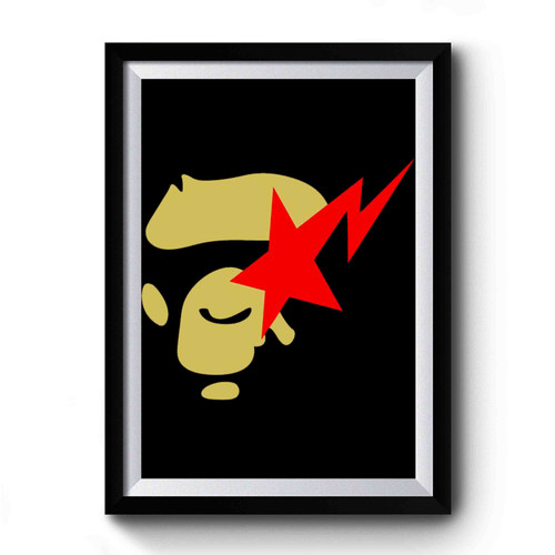 A Bathing Ape X Chrome Hearts Premium Poster